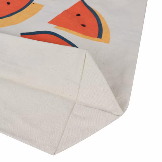 Borsa tote promozionale piccola in cotone leggero per la spesa Borsa per la spesa in tela con logo personalizzato Borsa regalo riutilizzabile Borsa da donna